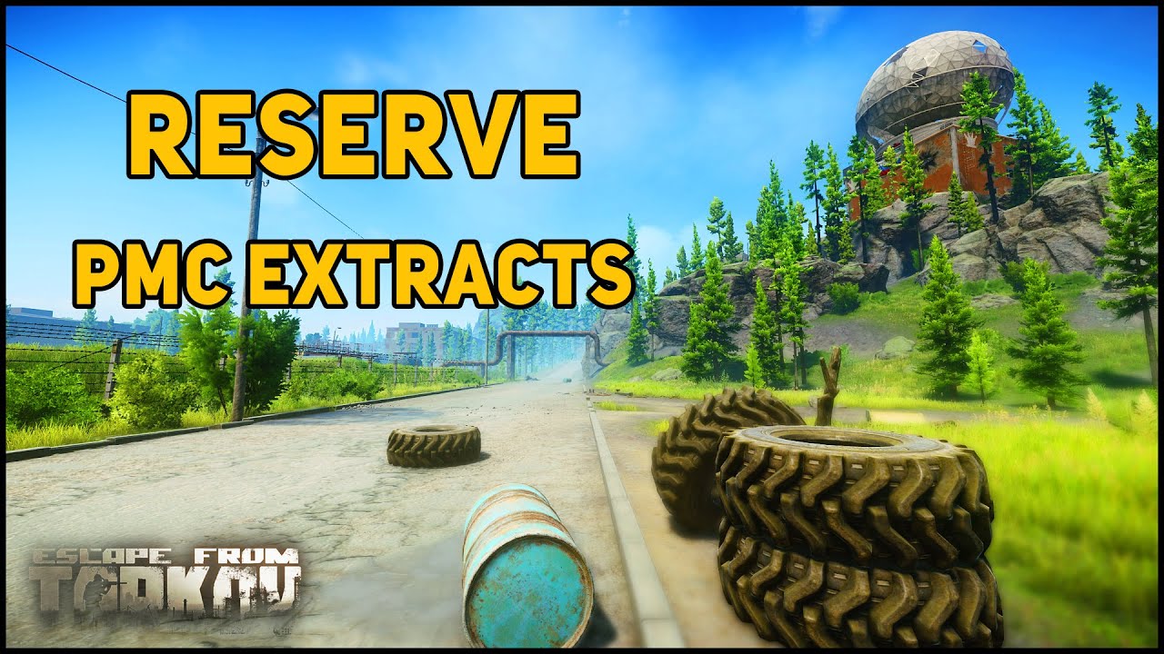 Escaping Reserve: All PMC Extracts! - Escape From Tarkov