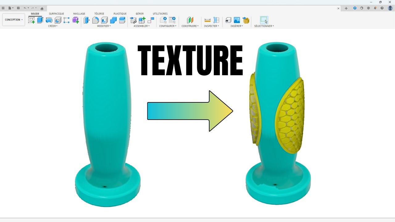 Comment créer des TEXTURES dans FUSION