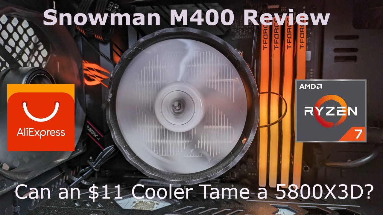 Snowman M400 Review:  A Budget Cooler, Cooling Above its Class.