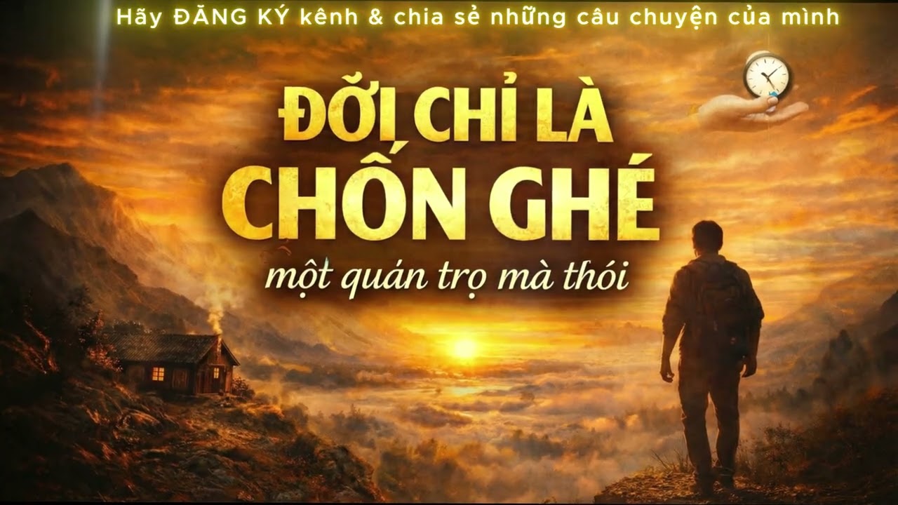 ĐỜI CHỈ LÀ CHỐN GHÉ – Bài Hát Triết Lý Cuộc Đời Rất Thấm | Nghe Một Lần Nhớ Cả Đời