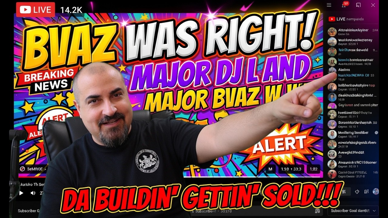 🚨 BVaz Ep.12: BVAZ WAS RIGHT!! MAJOR @theamazinghustler L! 😲 DA BUILDIN' FOR SALE!! #Exposed #viral