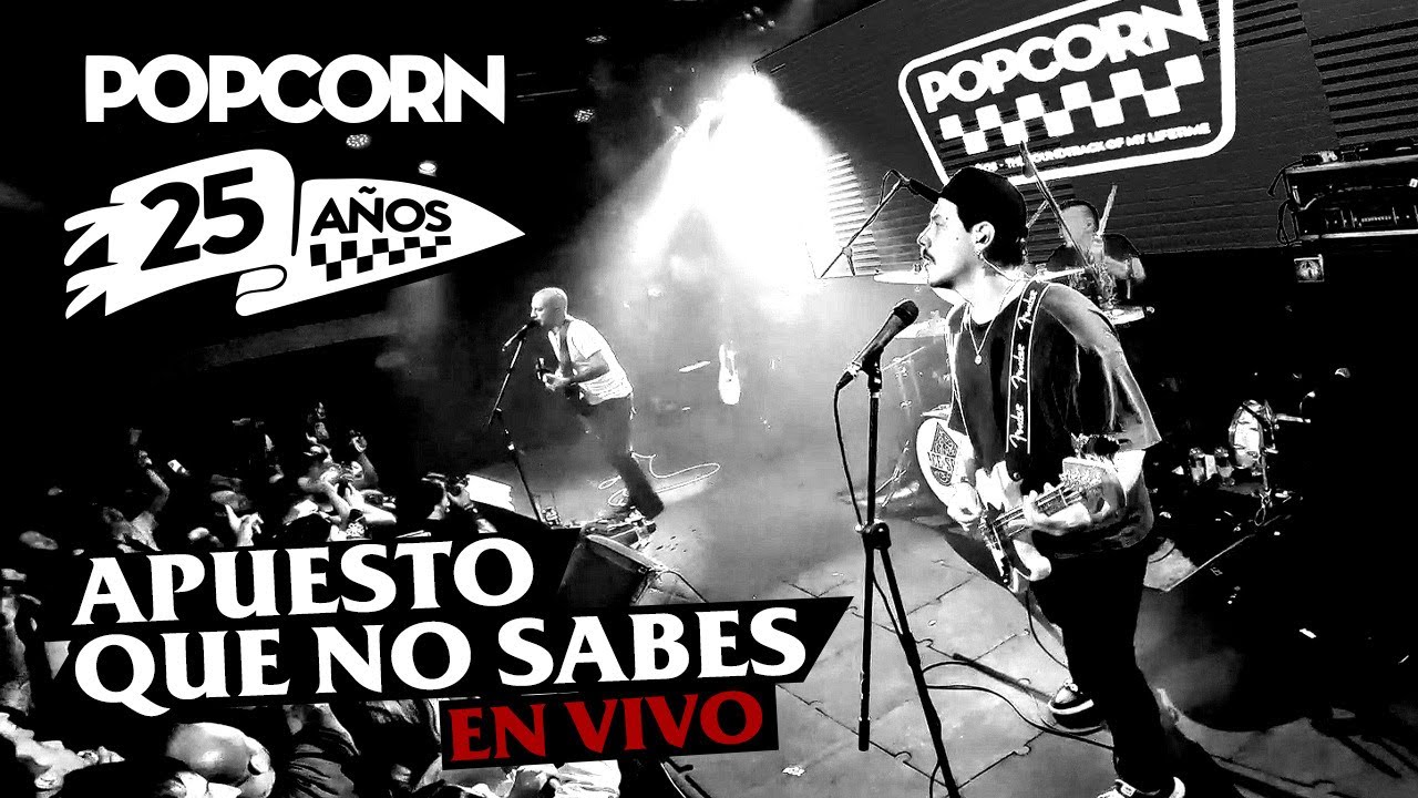 POPCORN - Apuesto que no sabes (En vivo) Bogotá 2025