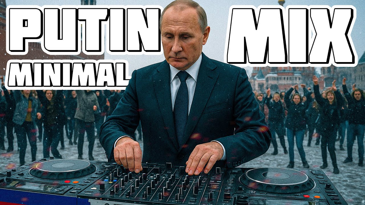 VLADIMIR PUTIN MINIMAL TECHNO MIX 2025 | RED SQUARE PARTY | AI CINEMATIC