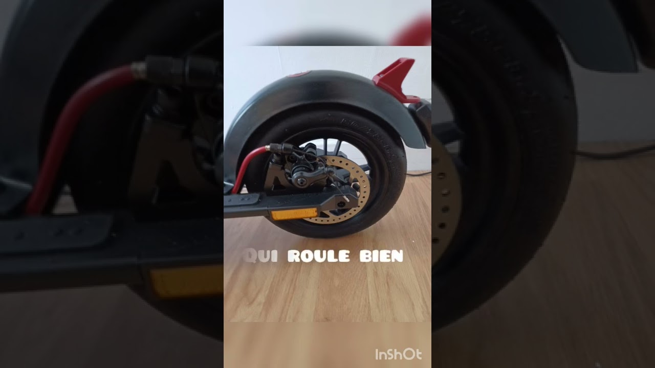 j'ai mon trottinette &eacute;lectrique wispeed t850 c'est cool 😁😎👍