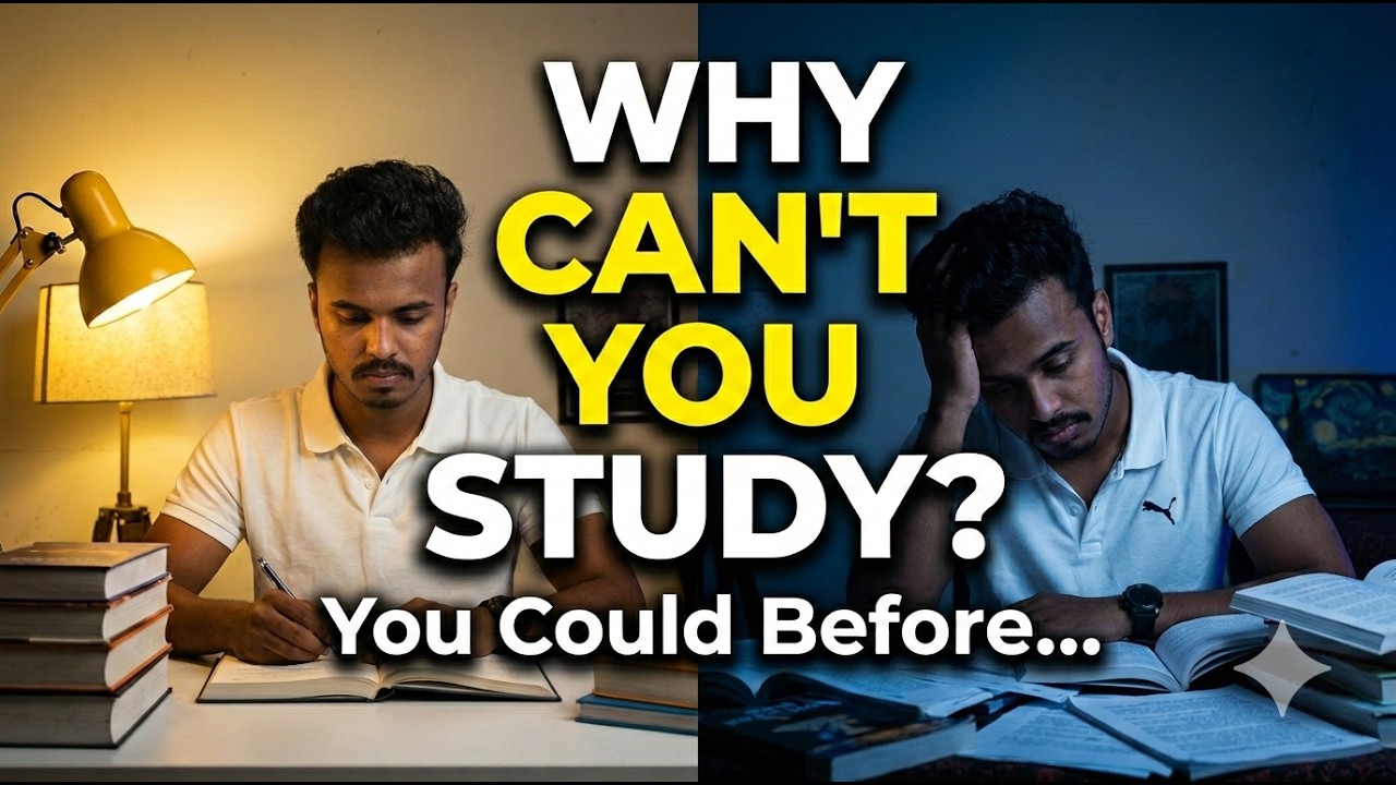 You Want to Study...But You Just Can't. Here's Why.