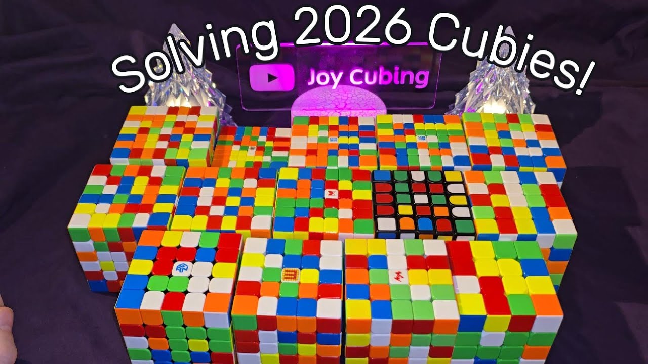 Solving 2,026 Cubies for 2026!