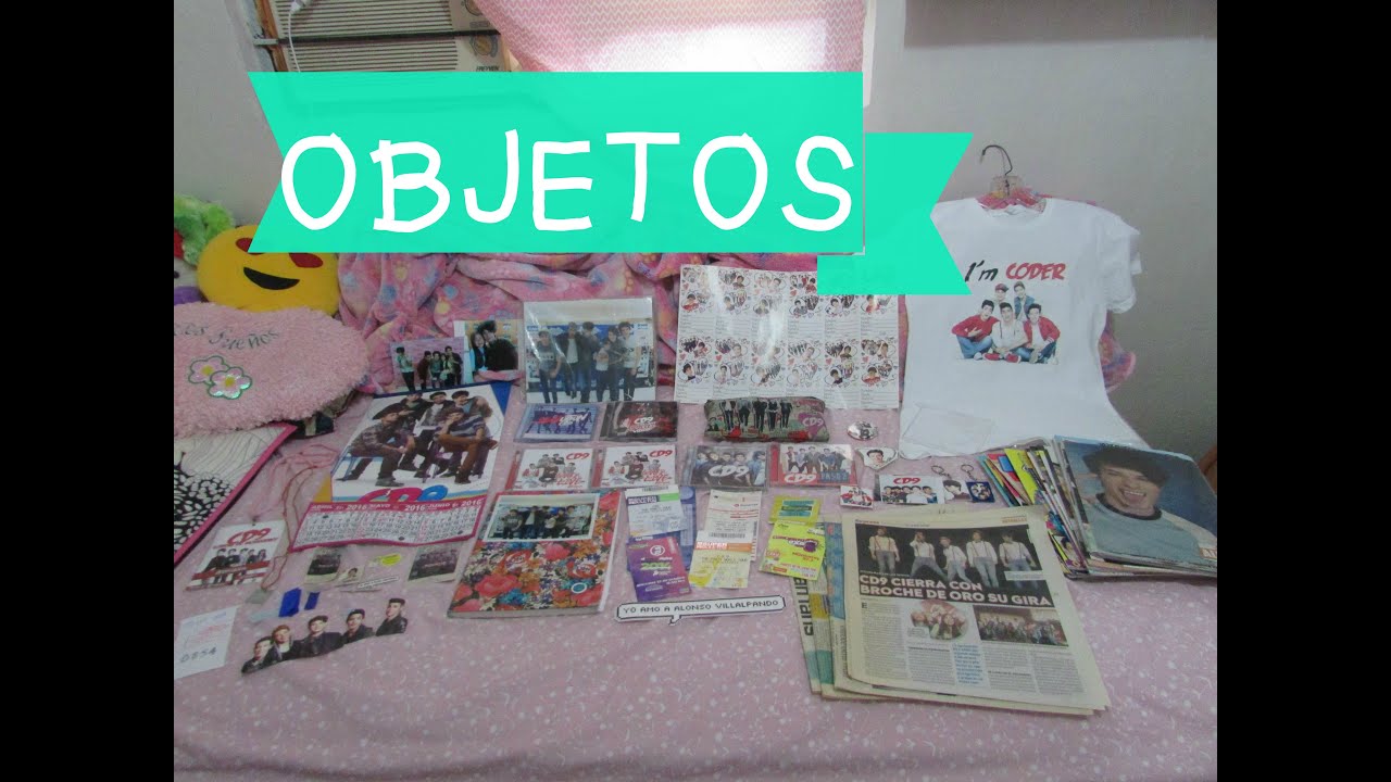 ~ Mis objetos de CD9 ~ | ¿Pocos o muchos? | M Villalpando