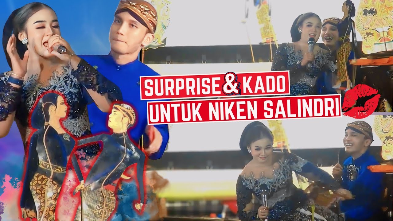 Reaksi Niken Salindri Diluar Prediksi BMKG. Dikasih Surprise Ki Akbar,Dibuatkan Wayang mirip Dirinya