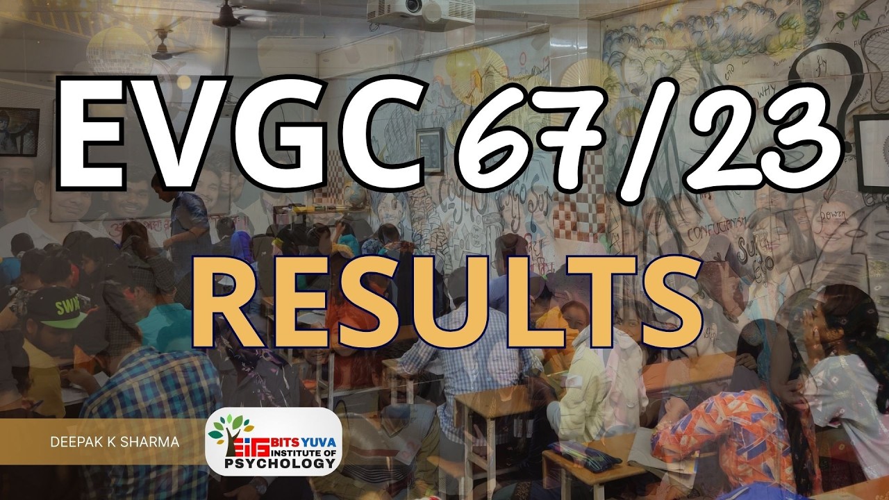 DSSSB  DSSSB EVGC 67/23 Female Result Out, CONGRATULATIONS | Bits Yuva Institute of Psychology