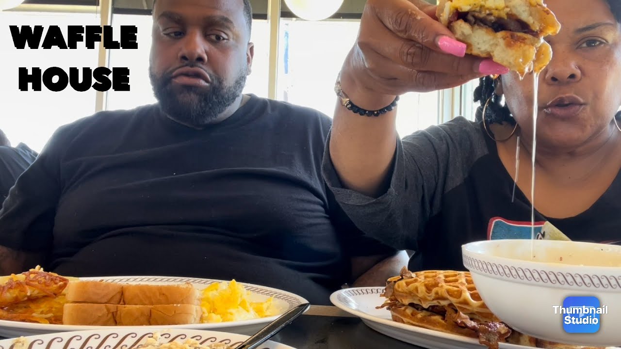 WAFFLE HOUSE | МУКБАНГ