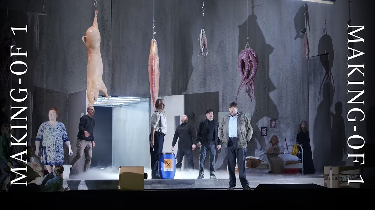 Making-of 1 »Die Frau ohne Schatten« mit Bühnenbildner Patrick Bannwart // Semperoper Dresden