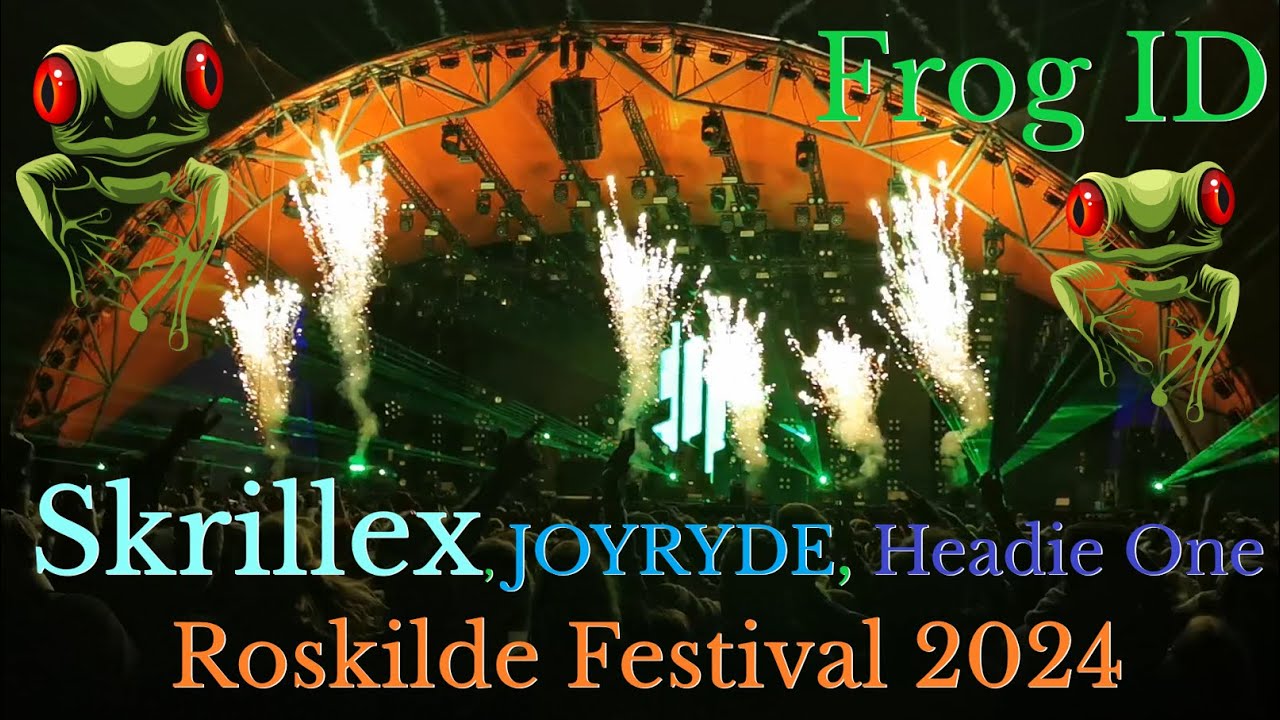 Skrillex, JOYRYDE, Headie One - Frog ID - Live at Roskilde Festival 2024 1080p HD (Talk to Em)