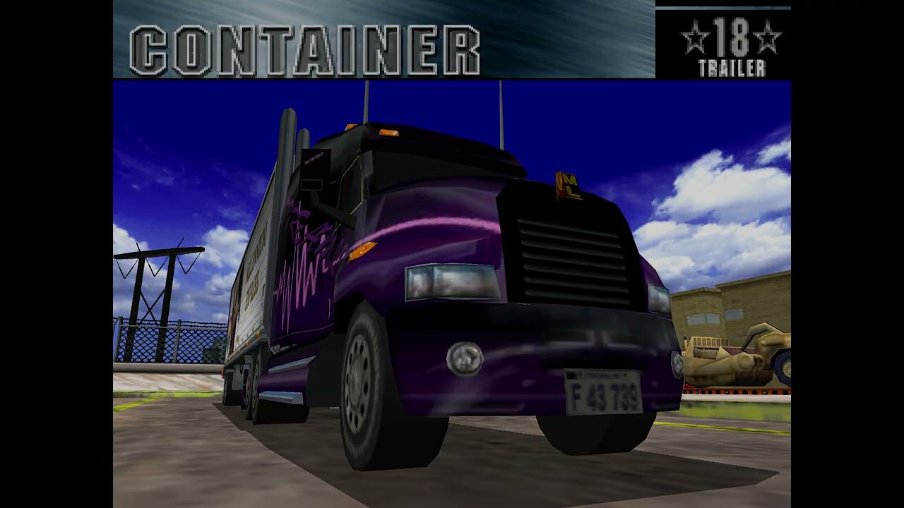 18 Wheeler Arcade Very Hard Stream Line