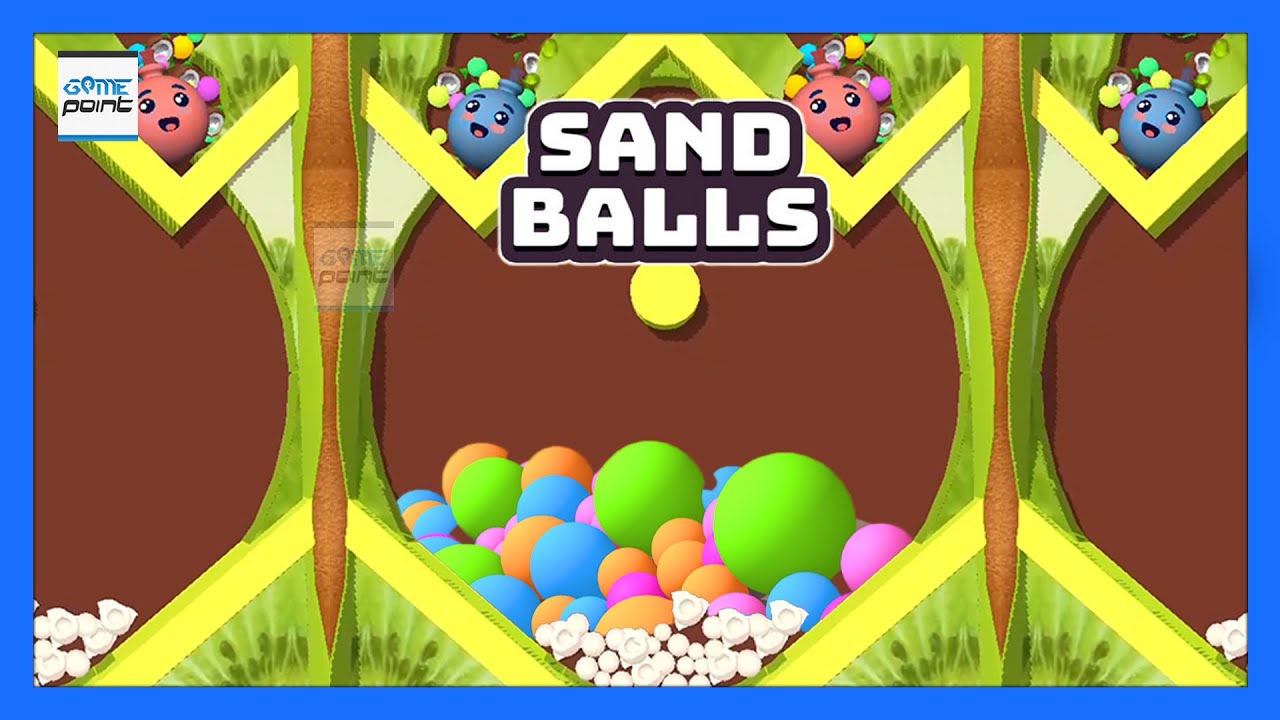 Sand Balls Game Online Level 91 - 100 ( Sand Balls Mod Apk ) Sand City @GamePointPK