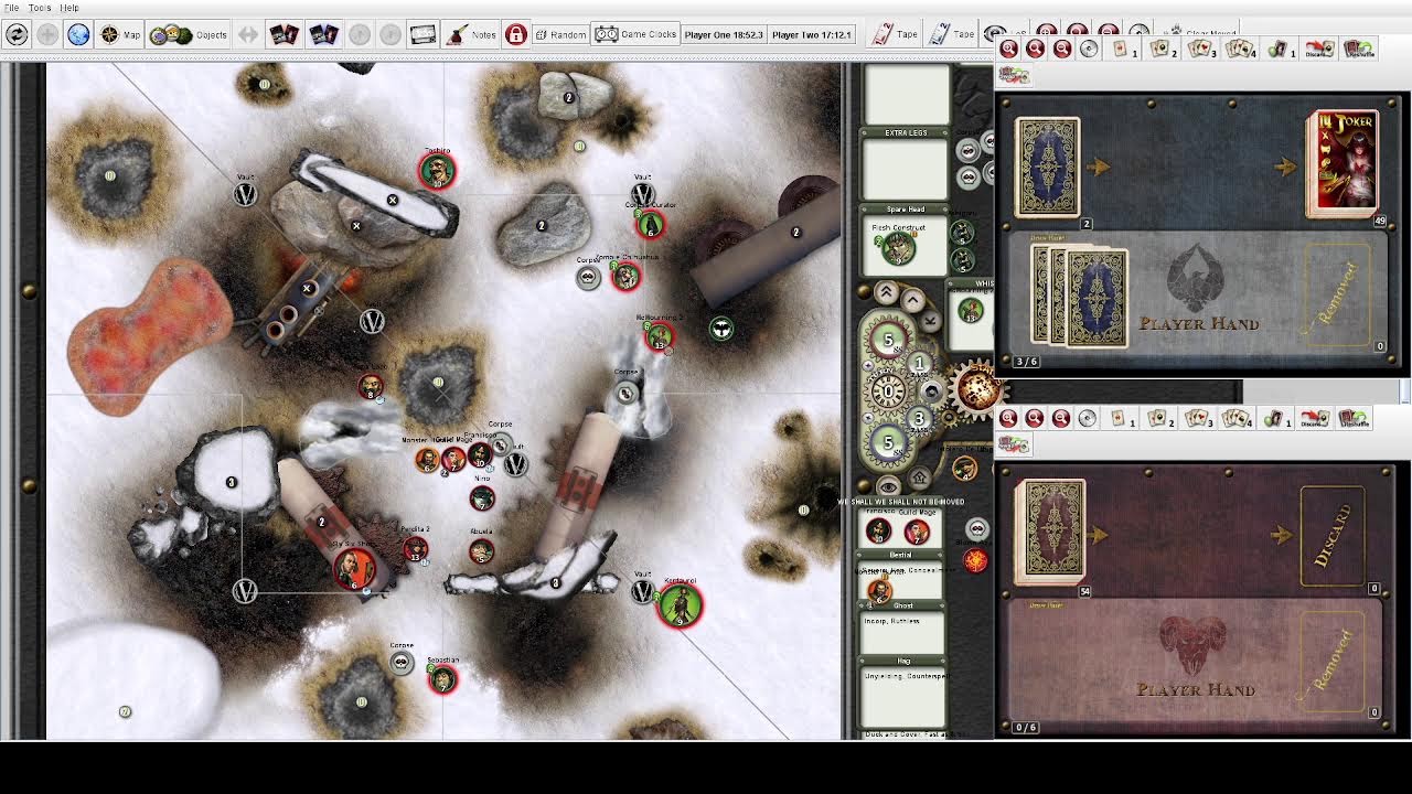 M3E Malifaux: Perdita vs McMourning