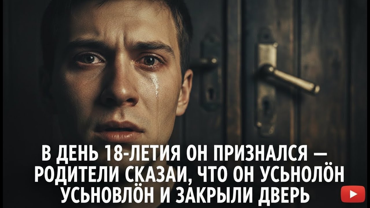 В ДЕНЬ 18-ЛЕТИЯ ОН ПРИЗНАЛСЯ &mdash; РОДИТЕЛИ СКАЗАЛИ, ЧТО ОН УСЫНОВЛЁН И ЗАКРЫЛИ ДВЕРЬ