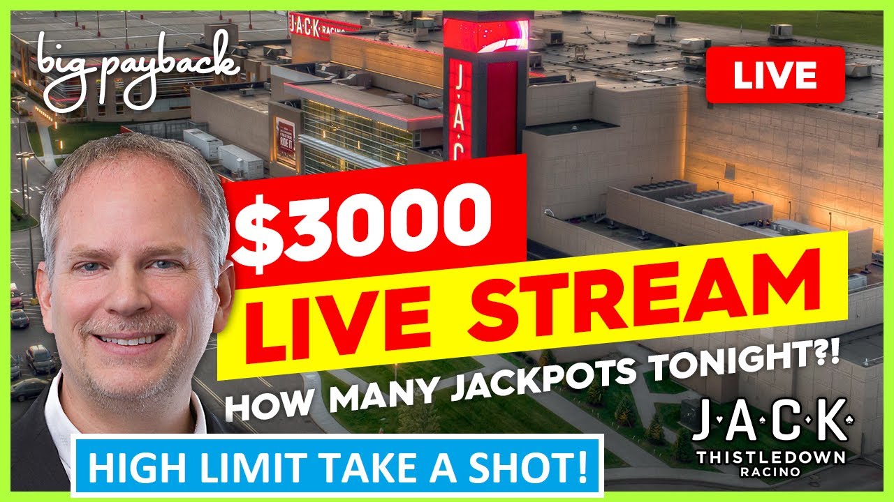 🔴 $3,000 for → Live Slots! HIGH LIMIT TAKE A SHOT at JACK Thistledown! Big Payback LIVE!
