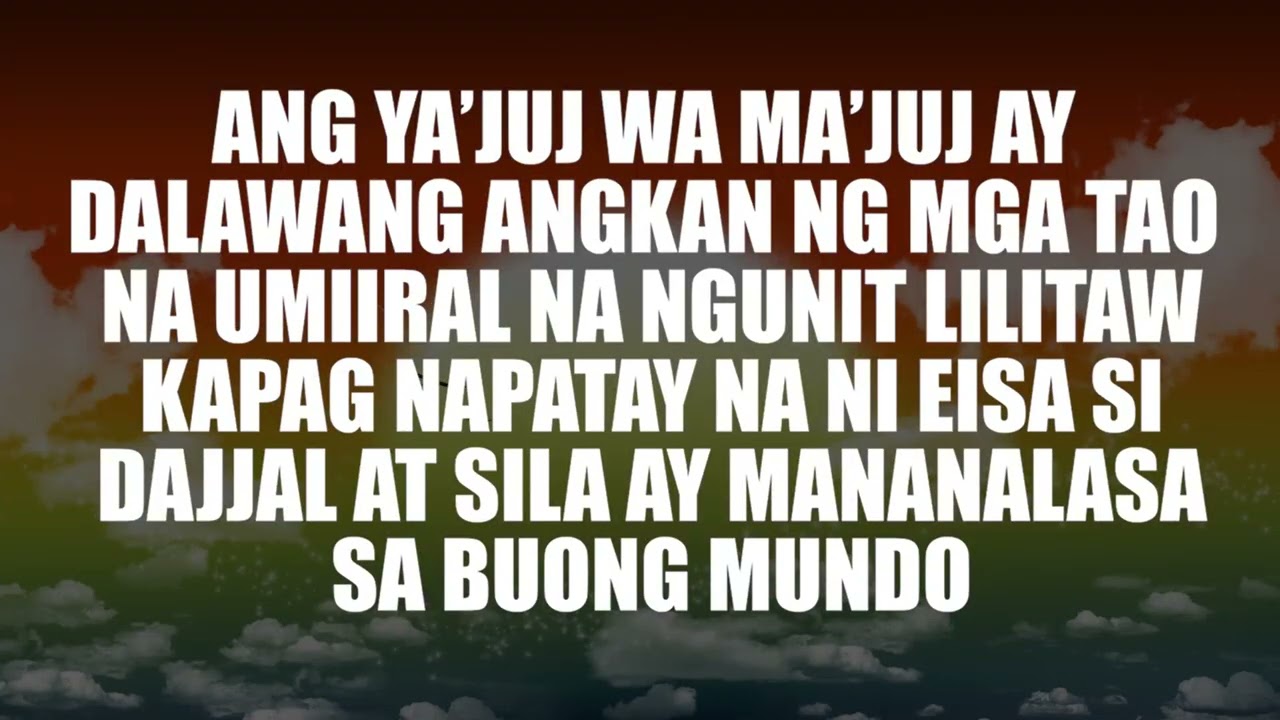 Ang Ya'juj wa Ma'juj