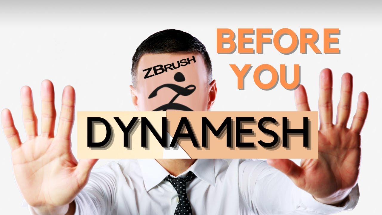 Учебник по Zbrush — Dynamesh
