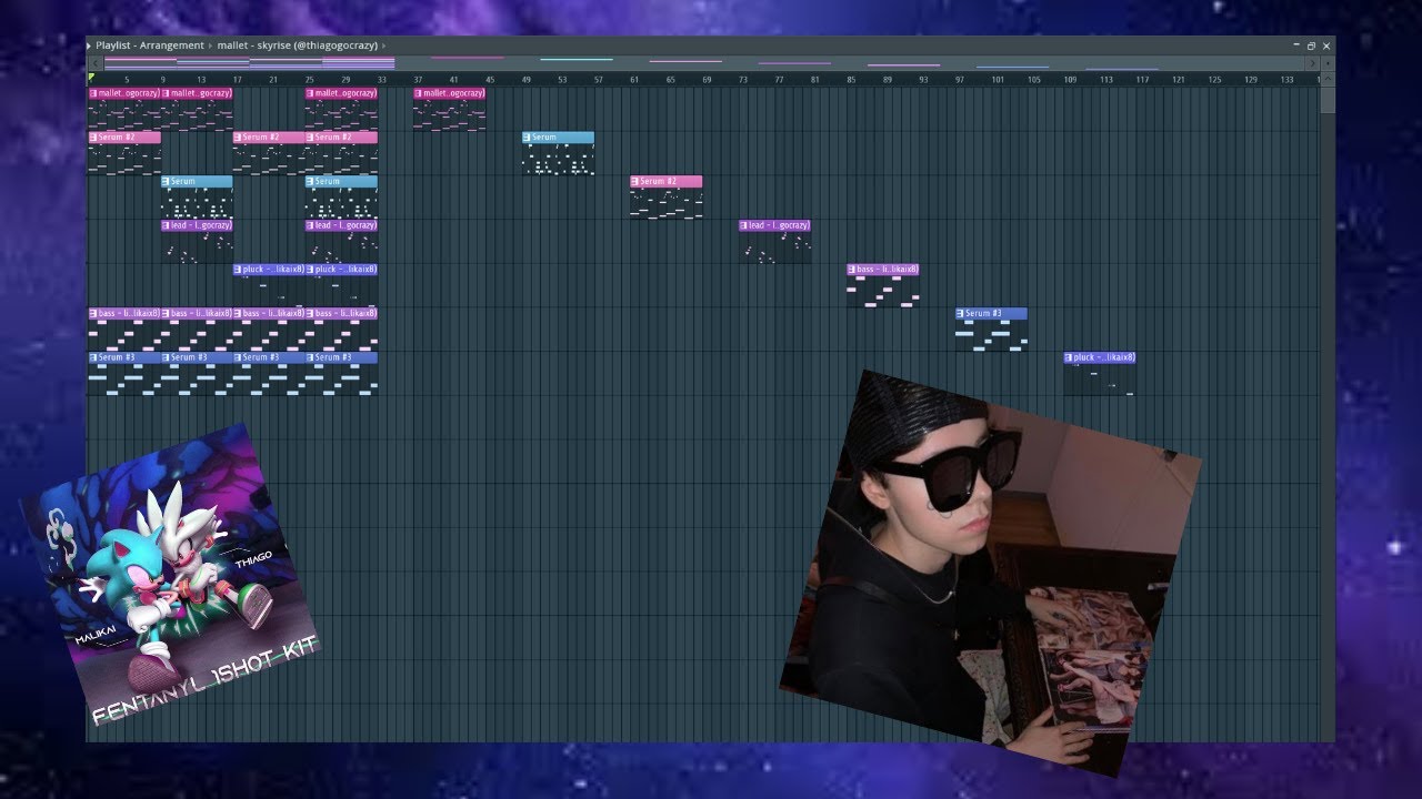 How to make beats like starboy:hyperpop jp !