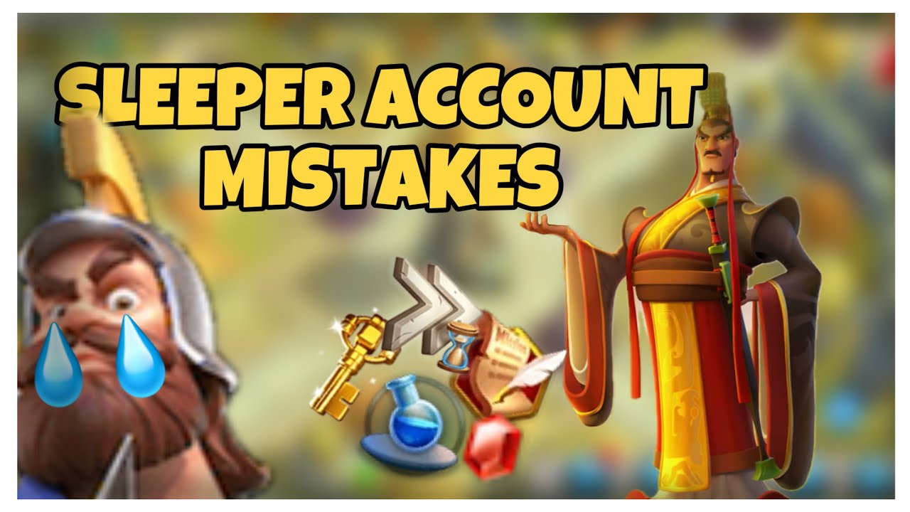 Mistakes I made as a sleeper in rise of kingdoms! 💤⚔️
