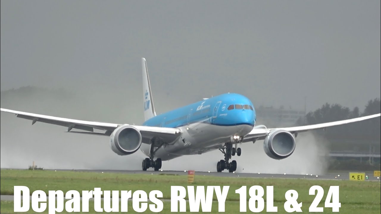 13 Juli Departures RWY 18L & 24