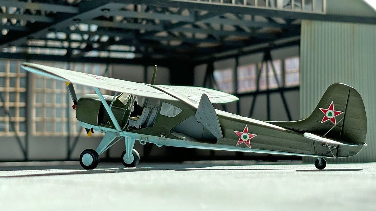 Yak-12 'Creek' - Hungarian People's Army, 1955 - Amodel - 1:72 plastic aircraft model