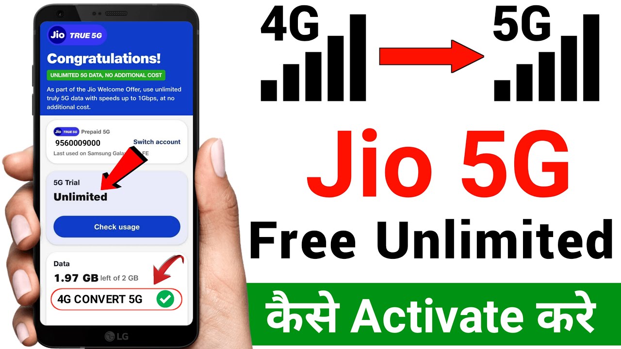 Jio 5G Kaise Activate Kare | How to activate Jio 5g 2025 | Jio True 5G | unlimited jio 5g use 2025
