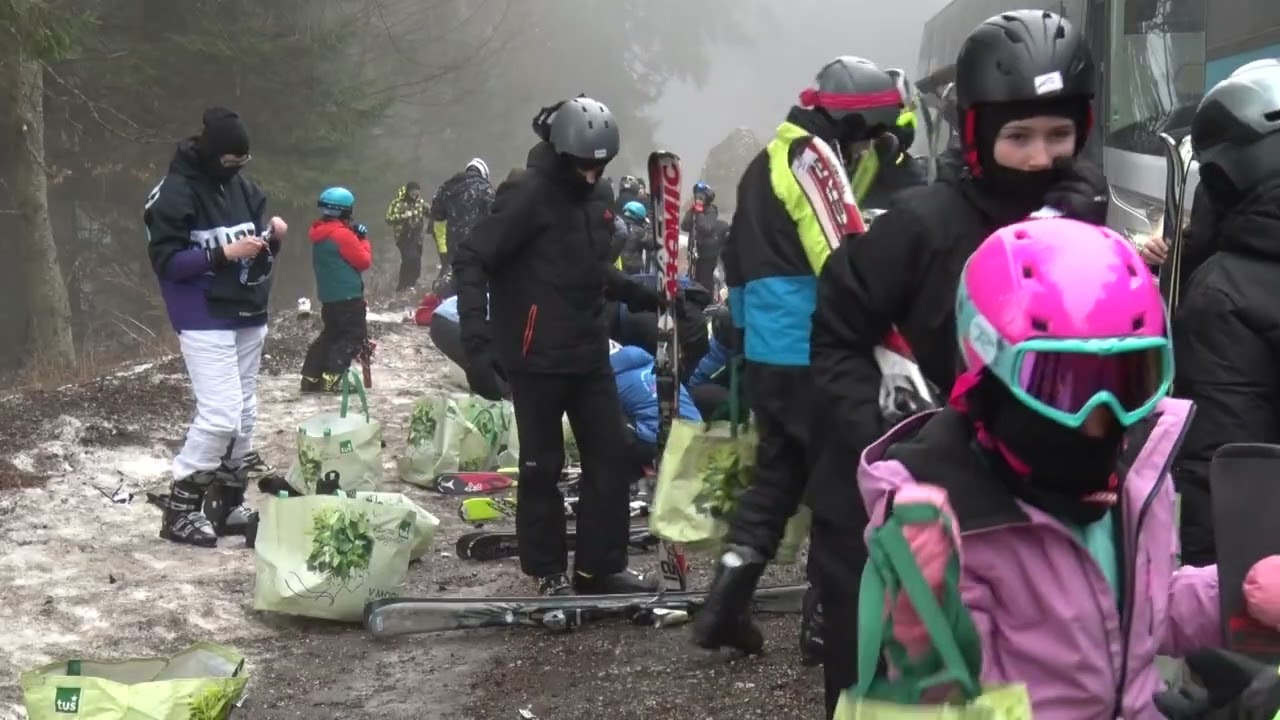 640. emisija Školska liga- Škola skijanja  na Pohorju