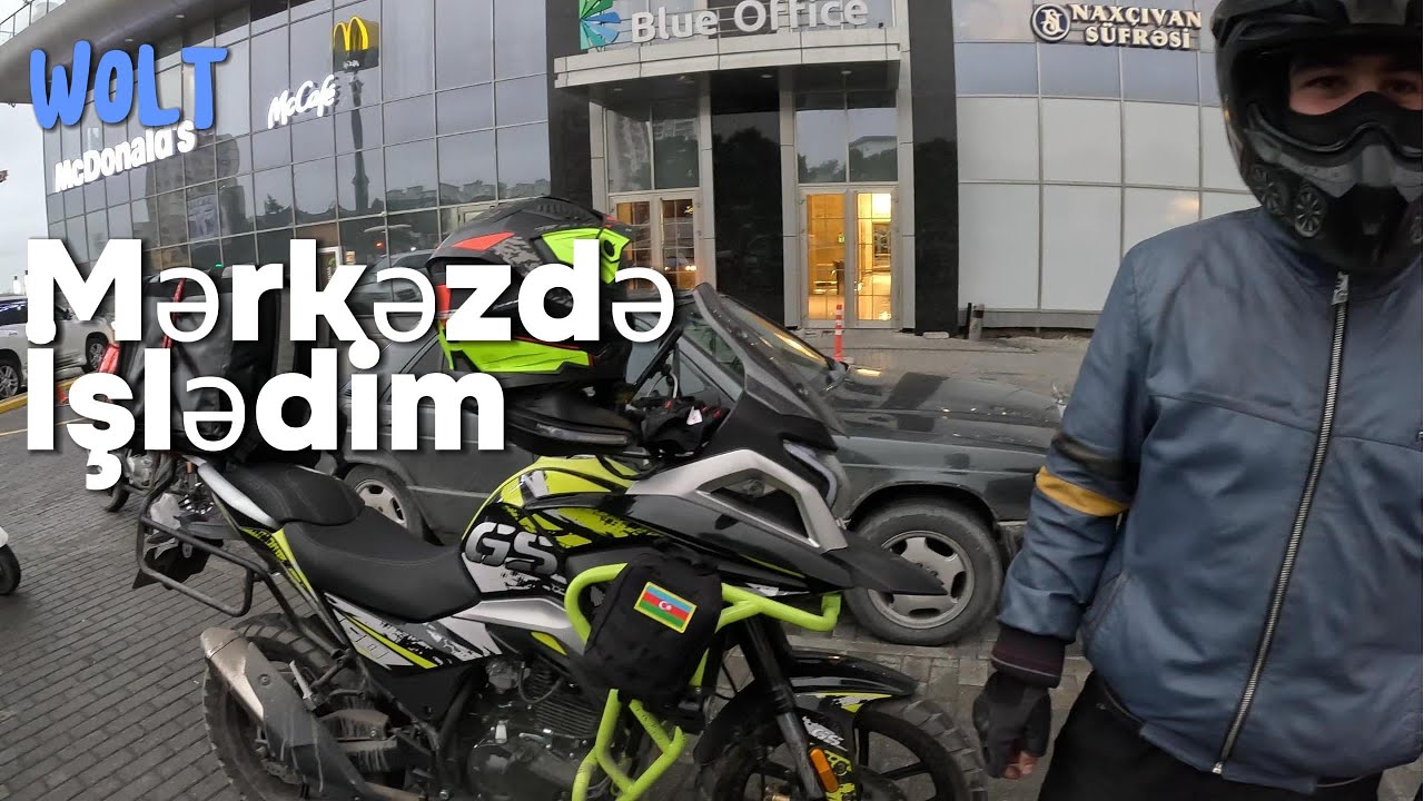 Mərkəzdə  İşlədim. Wolt. Nə qazandım  ?