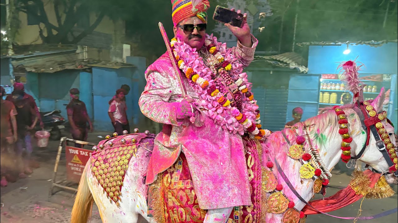 #Holi Celebrations Started In Begum Bazar || Begum Bazar Holi Celebrations 2025 | Holi 2025