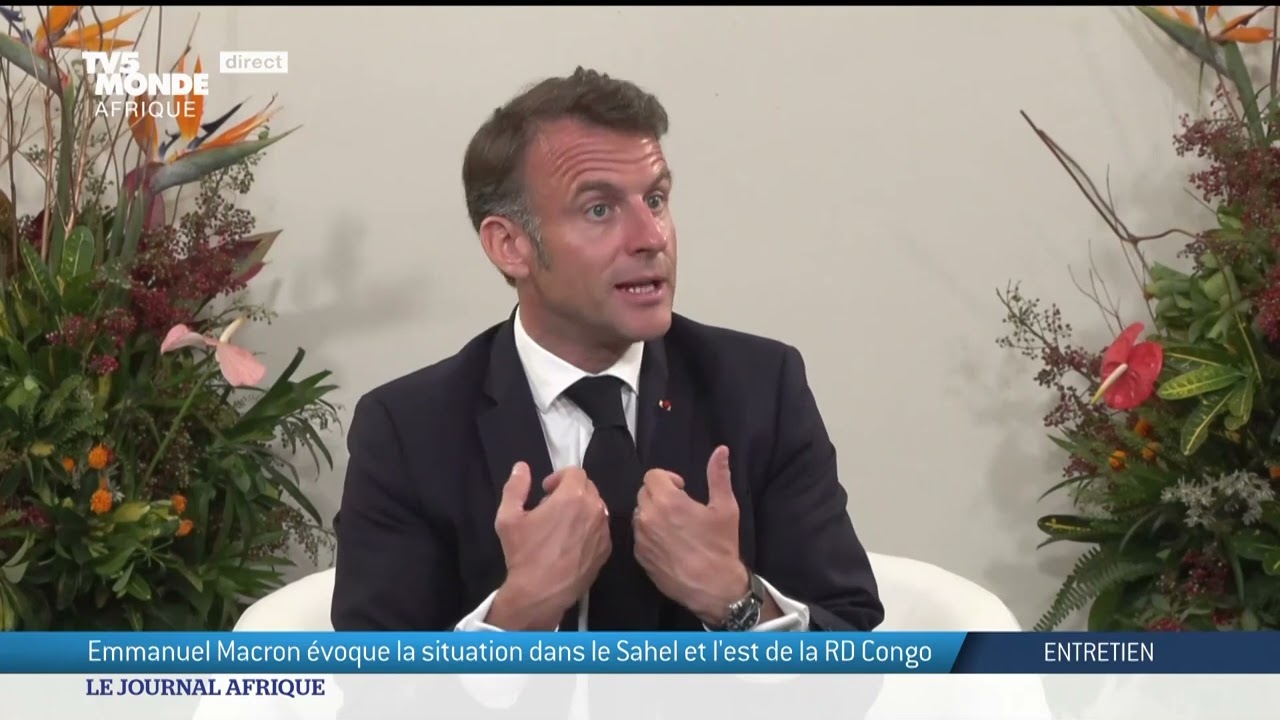 Emmanuel Macron évoque la situation dans le Sahel