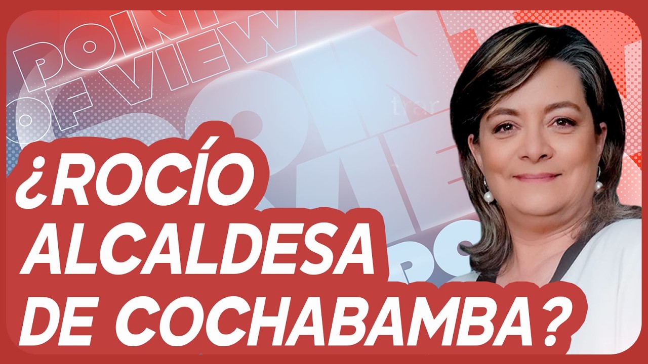 ¿QUÉ PLANEA ROCÍO MOLINA PARA LA ALCALDÍA DE COCHABAMBA? |  POV BLOQUE