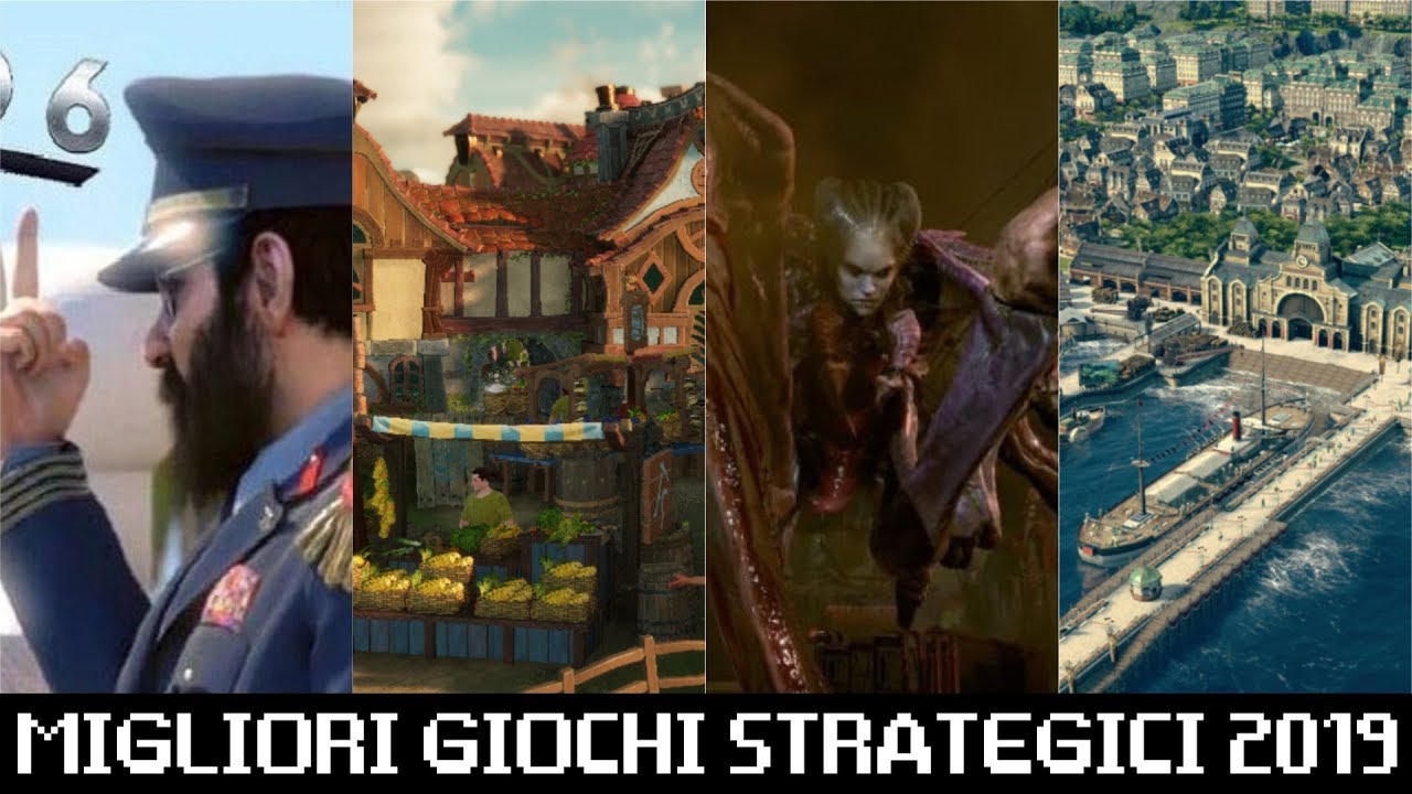 MIGLIORI GIOCHI STRATEGICI IN USCITA NEL 2019 !! [ PC PS4 XBOX SWITCH ]