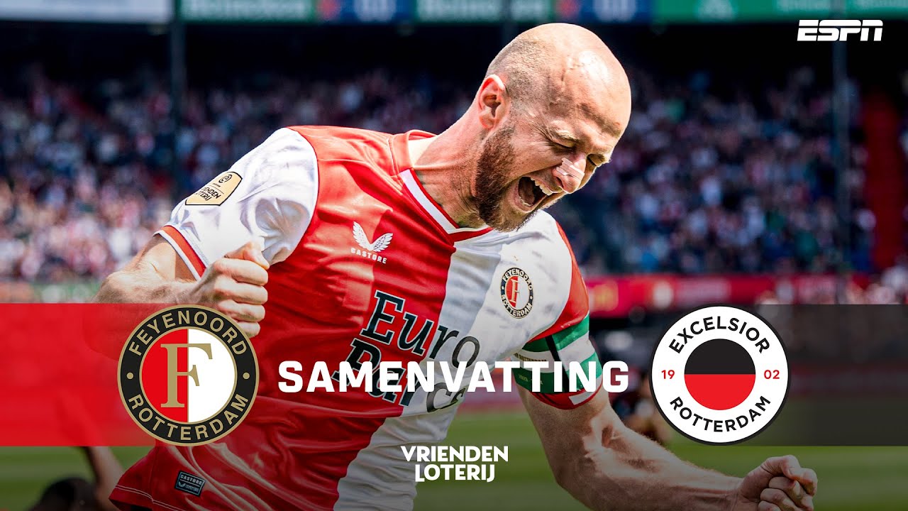 Gernot TRAUNER maakt zijn EERSTE ooit in AFSCHEIDSDUEL SLOT! ⚽️ | Samenvatting Feyenoord - Excelsior
