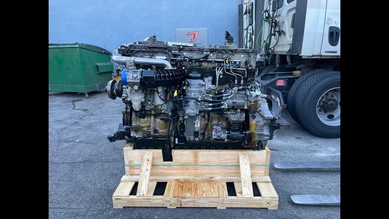 2014 Detroit DD15 Diesel Engine for sale @JJRebuilders test run, EPA13, Stock # 005629