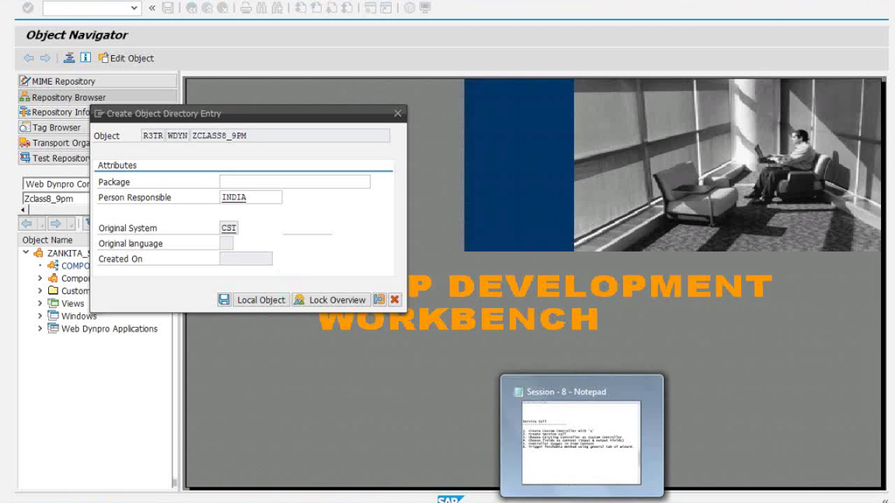 Service Calls in WebDynpro Application Tutorial | Exit Plug Tutorial