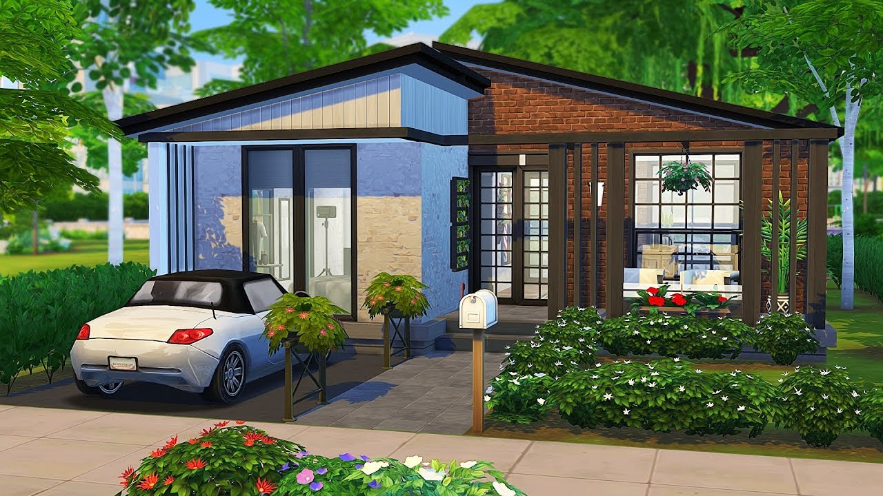 PHOTOGRAPHER'S FIRST HOME 📸 | The Sims 4 | Speed Build