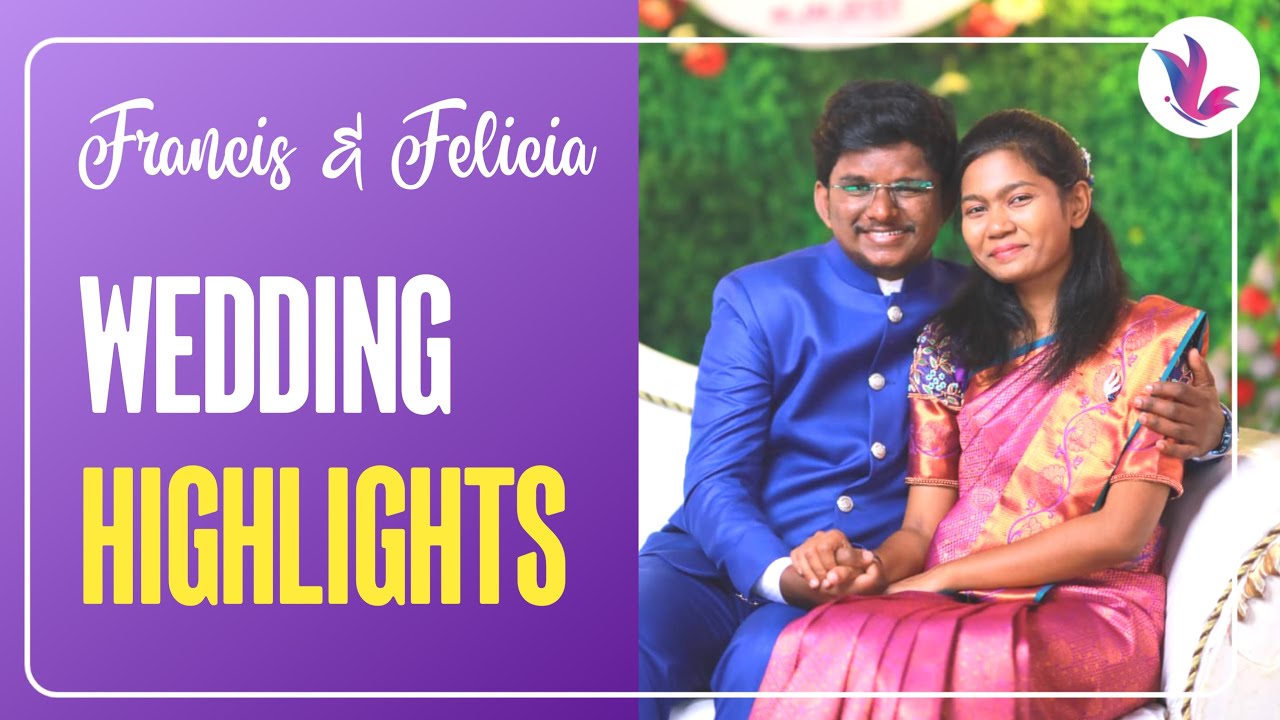 Francis & Felicia Wedding Highlights || PAGC Thayilpatti