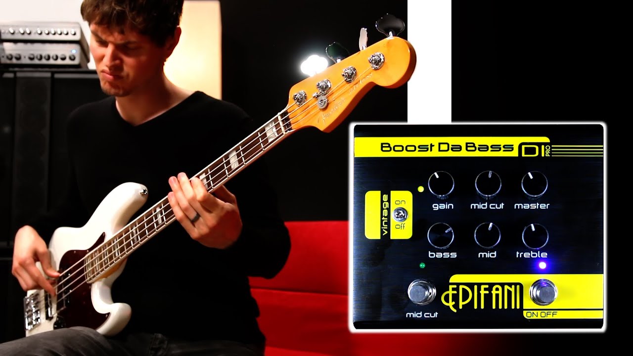 EPIFANI - BOOST DA BASS Preamp DI // Демо от Нейта Наварро