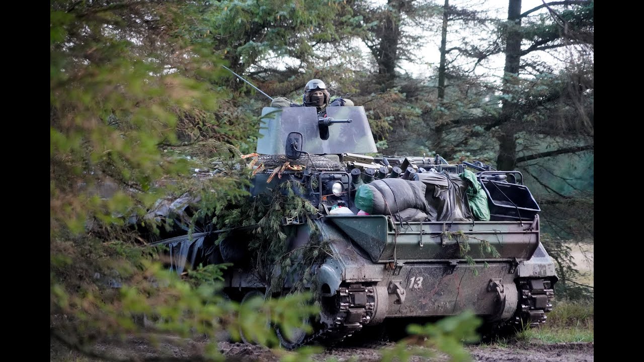 Military exercise Brave Lion 2022 - Lithuanian M113's - Danish CV9035 - NATO Forces