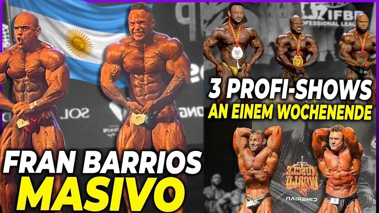 Piotr, Shaun Clarida & Fran Barrios – Die härtesten Bodybuilding-Wettkämpfe!