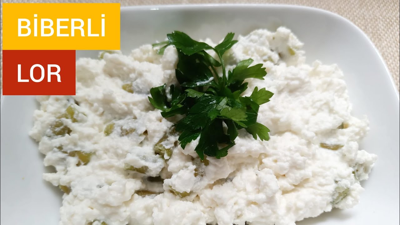 O KADAR LEZZETLİ Kİ‼️BİBERLİ LOR TARİFİ
