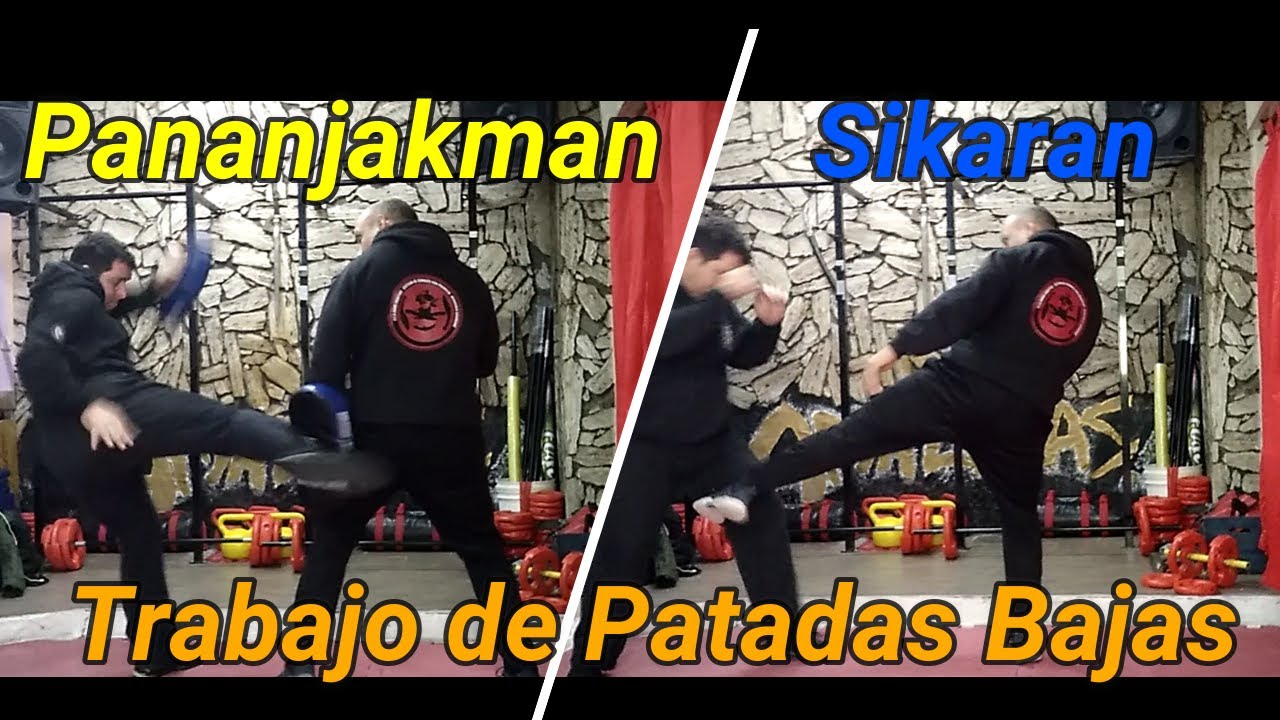🦶🏻 Patadas bajas  trabajo de  Pananjakman - Sikaran