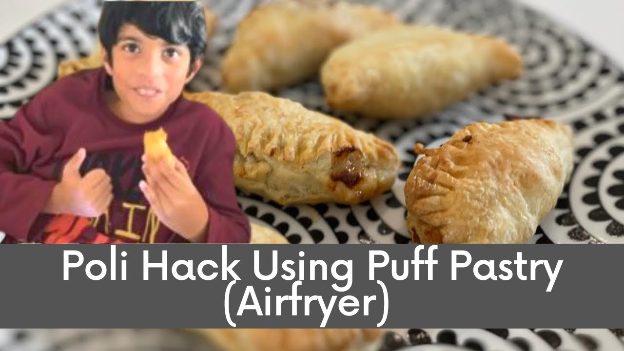Poli Hack с использованием слоёного теста (аэрофритюрница) | #poli #hack #puffpastry #airfryer #p...