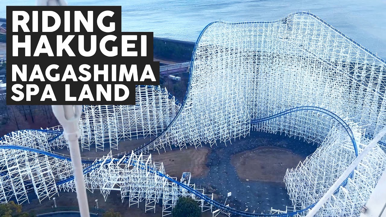 Riding Hakugei at NAGASHIMA SPA LAND | Theme Park Vlog | Asia Trip 2024 | Ep41