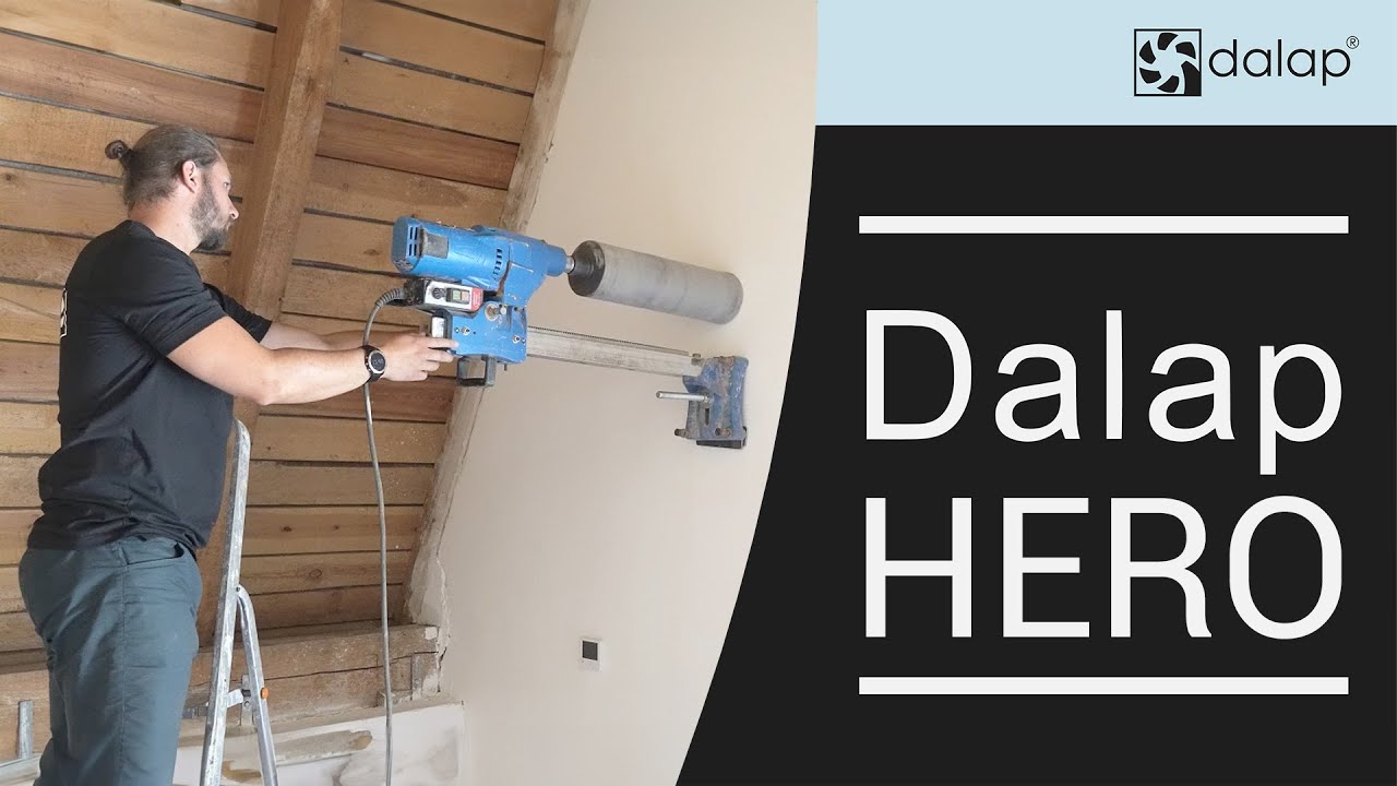 Instalace pokojové rekuperační jednotky Dalap HERO