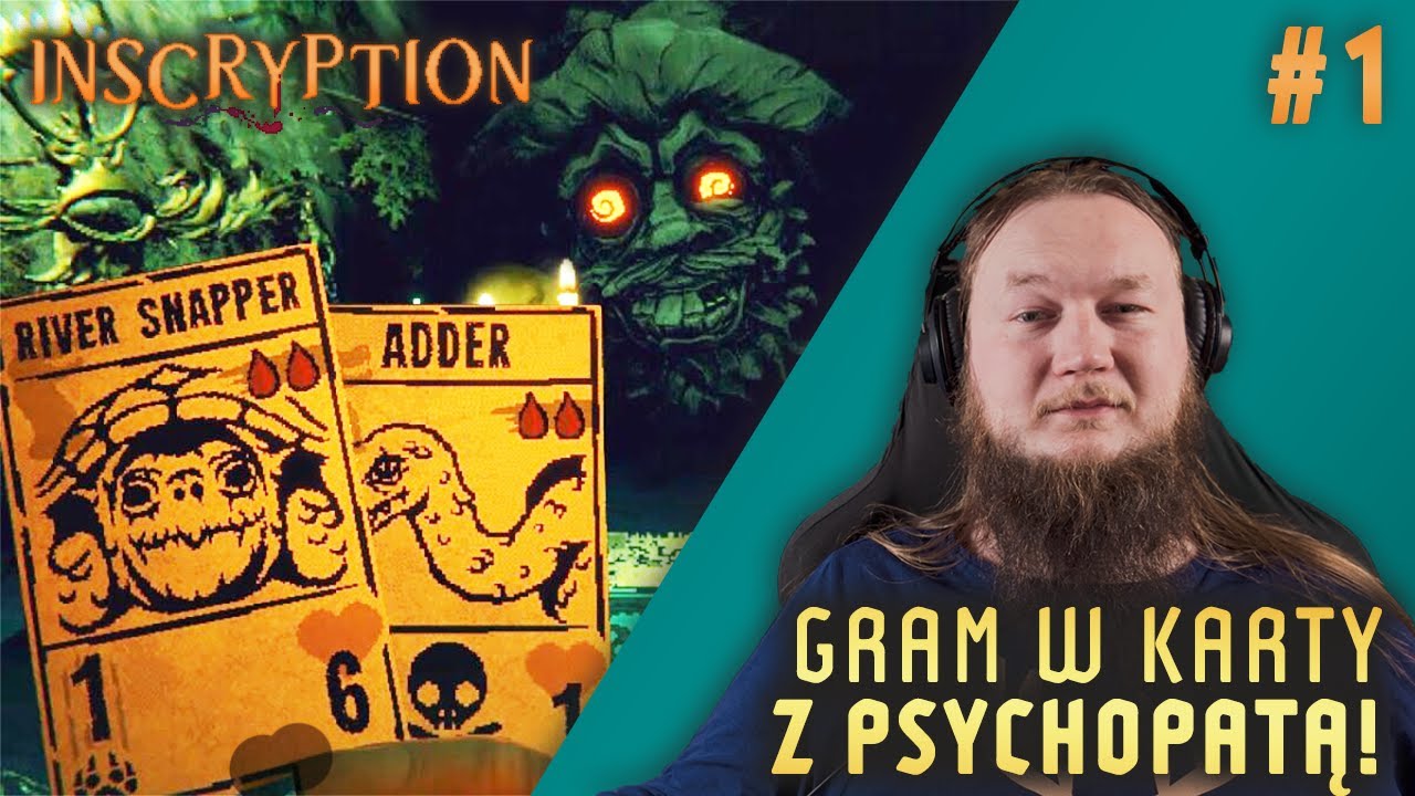 Gram w karciankę z psychopatą – Inscryption gameplay