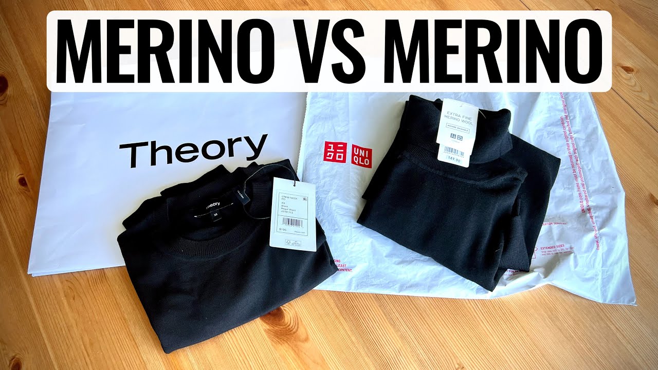 UNIQLO VS THEORY all MERINO is not Created Equally!