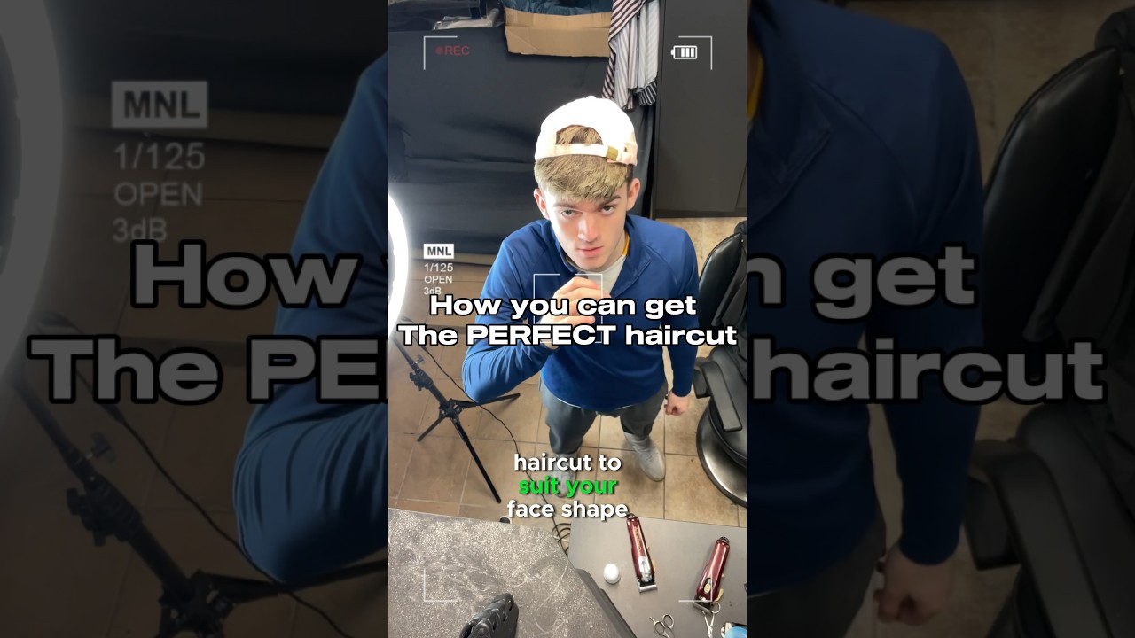 How to get the PERFECT haircut for YOU #youngbarber